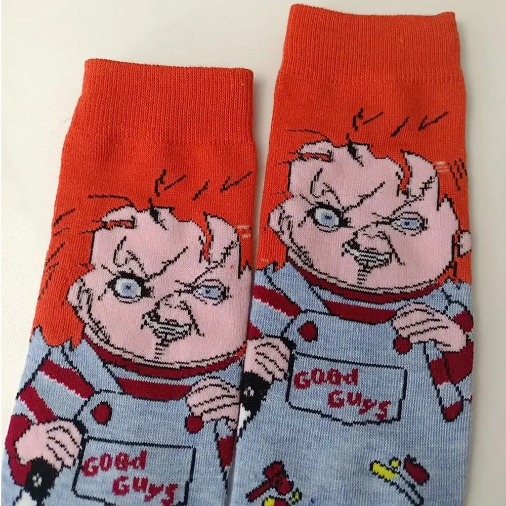 NEW Halloween 🎃 👻 Chucky Men Crew Sock